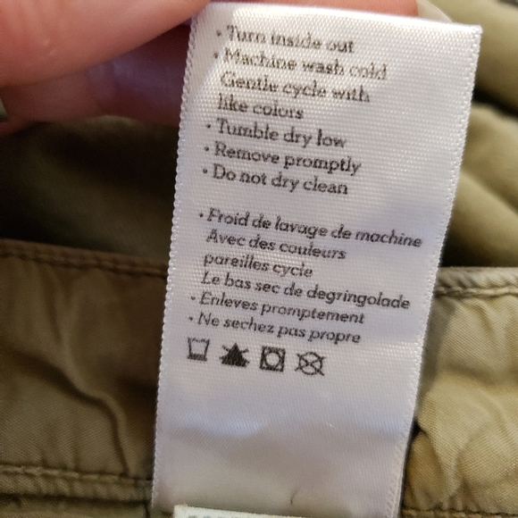 PAIGE Jolie Cargo Vintage Green Ivy Jeans size 28 - Picture 11 of 12